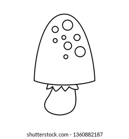 nature fungus woodland icon