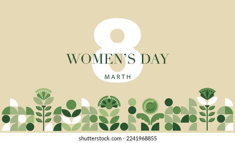 Nature, garden, holiday and 8 march concept. Simple vector illustrations. Symbolic posters on the theme of peace, harmony and female day. Backgrounds for banners, labels, covers. Hello Spring 