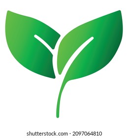 nature go green vector art leaf