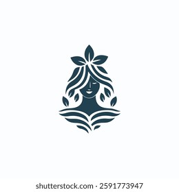 Nature goddess logo go to market.