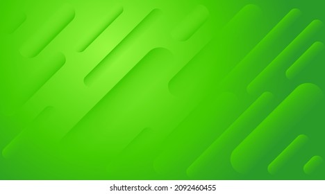 Nature gradient backdrop. Abstract green blurred background. Ecology concept for your graphic design, banner or poster. Vector illustration.