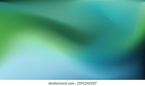 Nature gradient background. Greenery blurred backdrop.
Vector for banners, posters, and graphic design