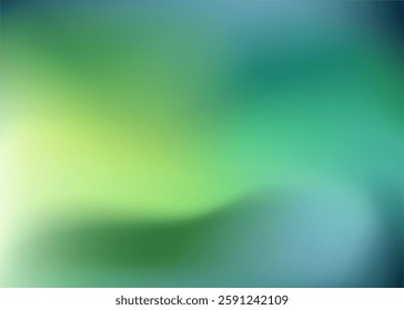 Nature gradient background. Greenery blurred backdrop.
Vector for banners, posters, and graphic design