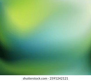 Nature gradient background. Greenery blurred backdrop.
Vector for banners, posters, and graphic design