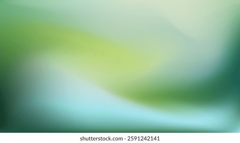 Nature gradient background. Greenery blurred backdrop.
Vector for banners, posters, and graphic design
