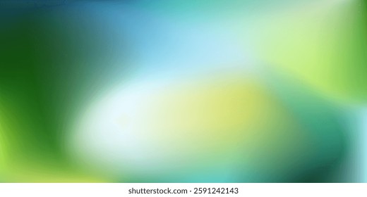 Nature gradient background. Greenery blurred backdrop.
Vector for banners, posters, and graphic design