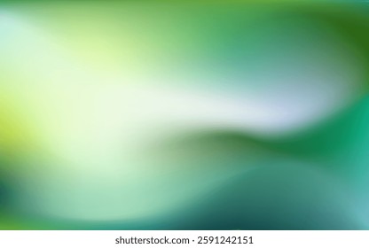 Nature gradient background. Greenery blurred backdrop.
Vector for banners, posters, and graphic design