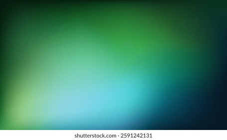 Nature gradient background.Teal blurred backdrop.
Vector for banners, posters, and graphic design