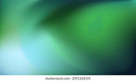 Nature gradient background.Teal blurred backdrop.
Vector for banners, posters, and graphic design
