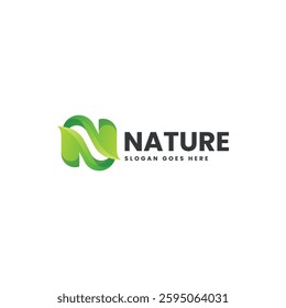 Nature Gradient Colorful Logo Template