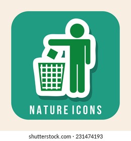 nature graphic design , vector illustration