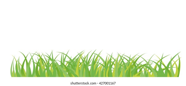 Nature Grass Vector Art Drawing Stock Vector (Royalty Free) 427001167 ...