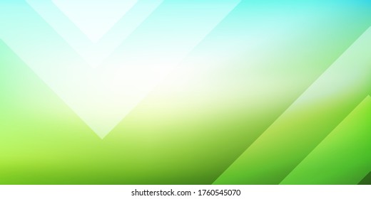 Nature Green and Blue trendy colors background. Ecology concept Vector illustration for your graphic design, banner, summer or website.