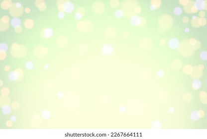 Naturgrüner Bokeh-Hintergrund, abstrakter Hintergrund, Vektor eps10 Bokeh-Teilchen, Hintergrunddekoration