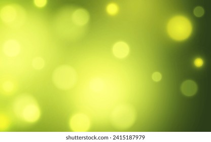 Naturgrüner Bokeh-Hintergrund, abstrakter Hintergrund, Vektor eps10 Bokeh-Teilchen, Hintergrunddekoration