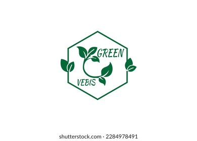 NATURE GREEN ECOLOGY LOGO AND CLEAN HEALTH