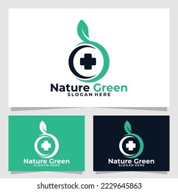 nature green logo vector design template
