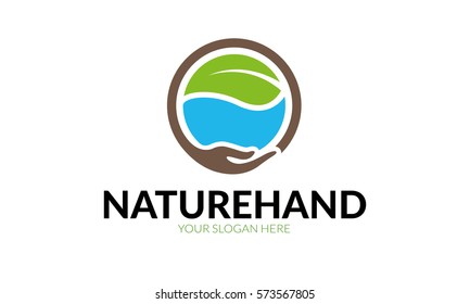 Nature Hand Logo