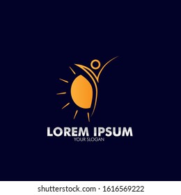 nature health product logo icon