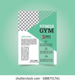 Nature and healthcare flyer design layout templates. Vector illustrations for marketing material, ads and magazine, templates.