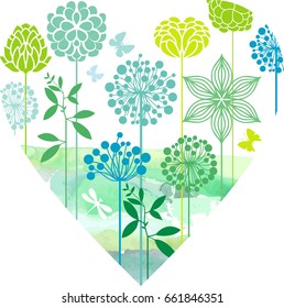 Nature heart
