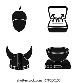 nature, history, ecologynature, history, ecologyweighing, shop, entertainment, icons in set collection.