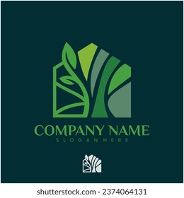 Nature house logo with green color can be used as symbols, brand identity, company logo, icons, or others. Color and text can be changed according to your need.
Nature house logo with green color can 