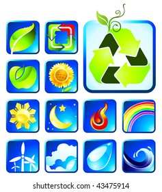 Nature icon collection
