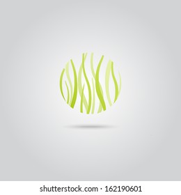 Nature icon. Concept of well being, nature, biodiversity, ecology. Vector design 