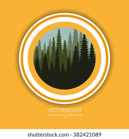 Nature icon design, 