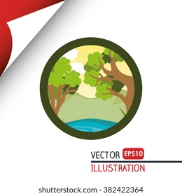 Nature icon design, 