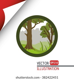 Nature icon design, 