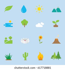 Nature Icon Design Vector