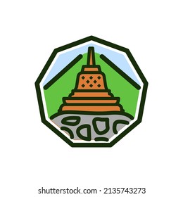Nature icon. Nature flat style isolated on a white background - stock vector.