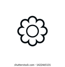 Nature icon ,flower icon vector sign illustration