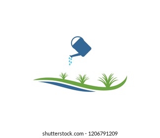 Nature icon logo design vector illustrartion