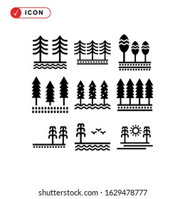 nature icon or logo isolated sign symbol vector illustration - Collection of high quality black style vector icons
