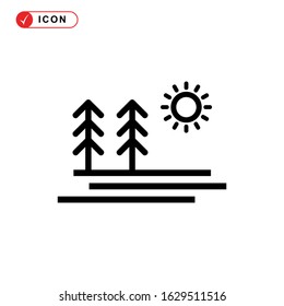 nature icon or logo isolated sign symbol vector illustration - high quality black style vector icons
