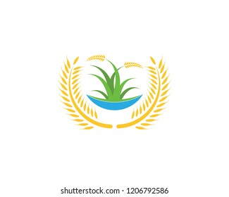 Nature icon logo vector