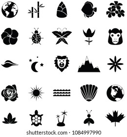 nature icon set