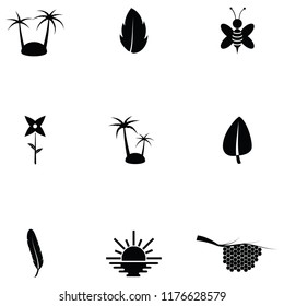 nature icon set