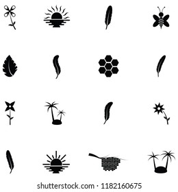 nature icon set