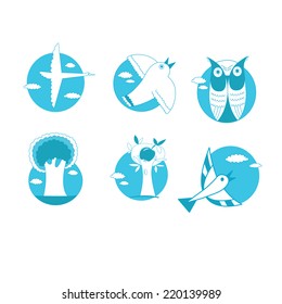 nature icon set
