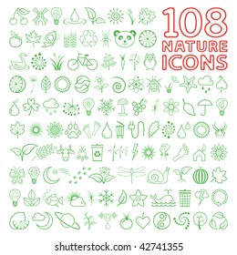 Nature Icon Set