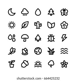 Nature Icon Set