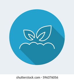 Nature icon - Thin series