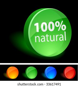 Icono de la naturaleza. Ilustración del vector