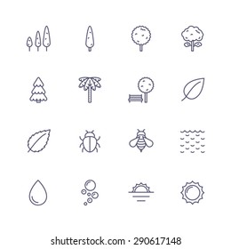 Nature icons