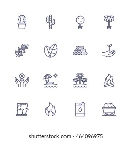 Nature icons