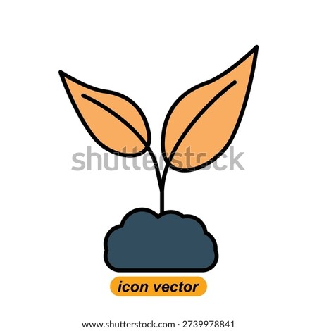 nature icons. Flat illustrations of nature vector icons for the web. Vector illustrations of company icons.